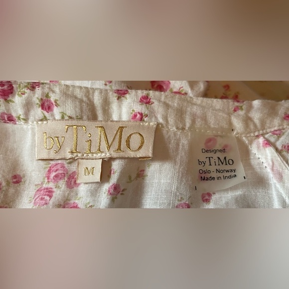 TiMo floral slub dress - Picture 7 of 8